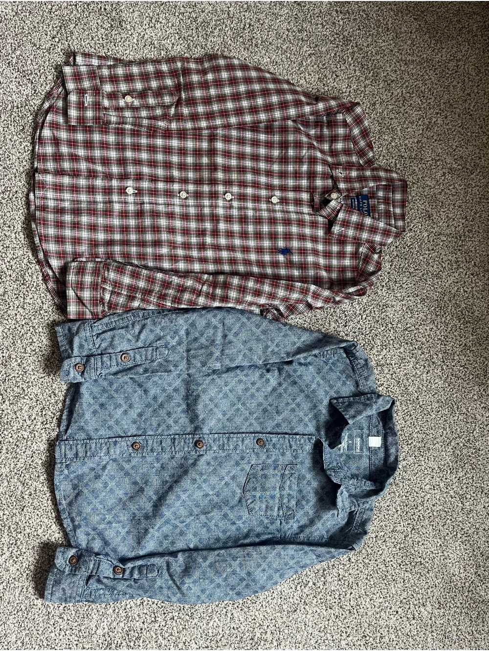 Boys shirt Bundle - Ralph Lauren and Sonoma - Like New